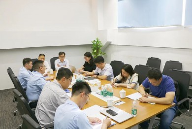 中国国际经济交流中心领导一行莅临Bsports必一运动调研